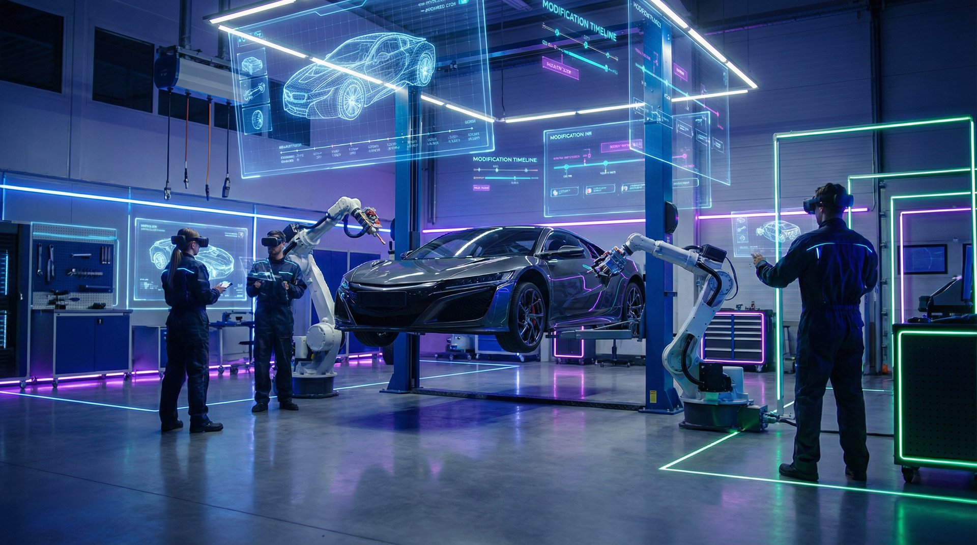 黄色仓库悬挂改装视频